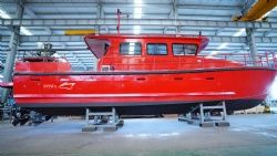 Pilot Express aluminum working boat